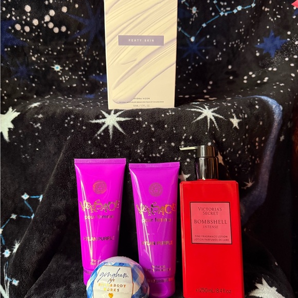 Designer Skincare Bundle - ft Versace Dylan Purple